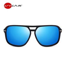 UVLAIK Sunglasses Men Polarized Oversized Mirror Driving Sun