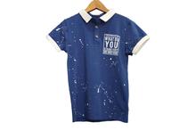 Kids Polo T-shirts Solid Design – Blue