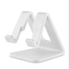 HOTR Universal Desk Holder Tablet Mobile Phone Holder with Shock-proof Silicone Pad Strong Plastic Cell Phone Holder Stand Mount