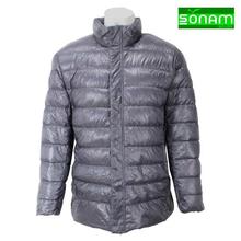 Sonam Gears Grey Rinzin Down Jacket For Men (574)