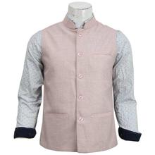 Solid Waist Coat For Men