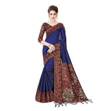 Indira Designer Women's Art Mysore Silk Saree With Blouse Piece