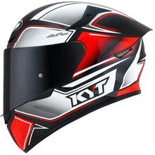 KYT Helmet- Tourist Red Flud