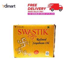 Swastik Soyabean Oil, 1 Ltr (Pack of 10)