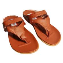 Orange V-Strap Slipper For Women