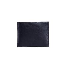 Nepali Rexzin Black Textured Bi Fold Wallet