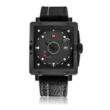 NaviForce Square Analog Watch For Men - Date/Day Function