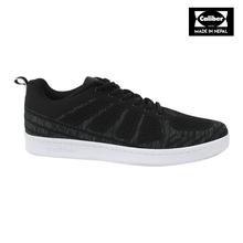 Kapadaa: Caliber Shoes Black Casual Lace Up Shoes For Men- (680)