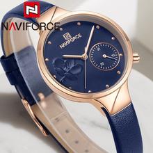 NAVIFORCE  Nf5001 Luxury Ladies Watch For Women - Blue