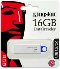 Kingston DTIG4 USB 3.0 16 GB Flash Pen Drive - White