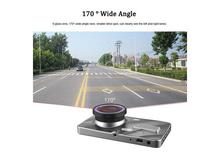 Best car DVR full HD 2Ch vehicle black box 4" 1080P car video dashcam front 170° rear 120° angle starlight G-sensor motion detection