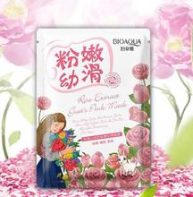 Rose Extract Goat's Pink Mask by BIOAQUA [ 3 Sheets ]