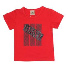 Black Cat Red Leader Printed Tshirt For Boys - BCKG1745