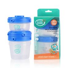 BuddsBuddy Premium Blue Milk Powder Container (3pcs)