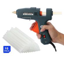 Nyleo HL-A100W Switch Hot Glue Gun With 10 Glue Sticks - Grey