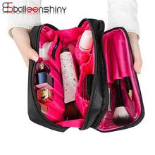 SALE- BalleenShiny Cosmetic Container Storage Bag Make Up