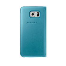 Genuine Samsung S-View Window Flip Case Cover Galaxy S6 - Blue