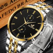 Men's Wrist Watches Mens Watches Top Brand Luxury Orlando Clock