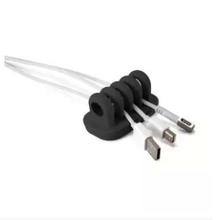 Quirky Cordies Desktop Cable Management For Power Cords And Charging Accessory Cables (Black)