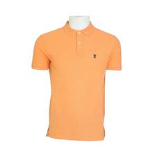 Red Tape Orange Plain Cotton Polo T-Shirt For Men - (RPH6815)