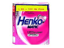 Henko Matic Top Load Detergent Powder-1 kg, Get 500 gm Free.