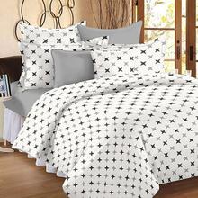 Ahmedabad Cotton Comfort 160 TC Cotton Double Bedsheet