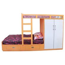 Orange/White Bunk Bed