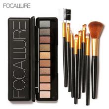 FOCALLURE 10 Colors Nuder Warm Eyeshadow Palette 8PCS