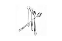 Long Latte Spoons - Stainless Steel (Pack of 6)