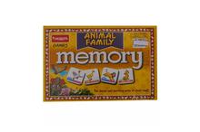 Funskool Memory Animal Family Card Games- Multicolored