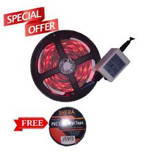 Buy 2 Pcs 5mtr LED Stripe Light With Remote & Get 1 Pc Pvc Tape Free