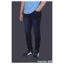 Hifashion Casual Jeans Pants For Men-Dark Blue