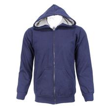 Navy Zip Up Hoodie For Men