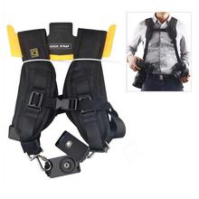 Quick Release Dual Camera Shoulder Strap Harness For DSLR