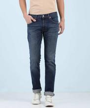 Levis Blue Stretchable Skinny Fit Jeans For Men (65504-0409)