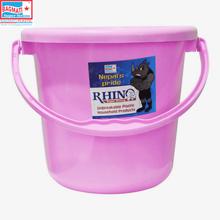 Bagmati Pink Rhino Plastic Bucket - 5 Ltrs.