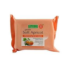 Beauty Formulas Gentle Soft Apricot Cleansing Facial Wipes