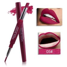 SALE- Color Double-End Lip Makeup Lipstick Pencil Waterproof