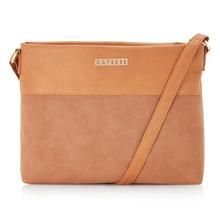 Caprese Glenn Sling Large (E) Tan Handbags For Women