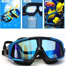 UV And Fogg Protection Electro Plated Unisex Swimming Goggles