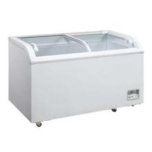 Dikom WD500Y Golden Curved Glass Freezer 508L - (White)