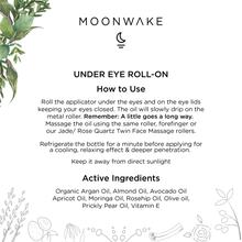 Moonwake Under Eye Roll On – For Dark Circles & Puffy Eyes – 10Ml