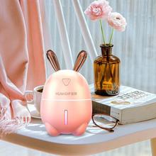 300ML Air Humidifier Cute Rabbit Ultra-Silent USB Aroma Essential