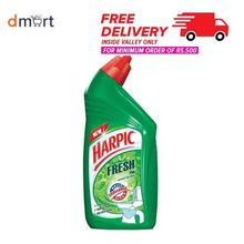 Harpic Fresh Toilet Cleaner (Pine) - 500 ml (with 30% EXTRA FREE)
