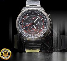 Supa Full Black Round Watch For Men