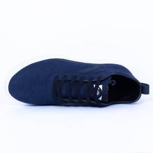 Caliber Shoes Blue Casual Lace Up Shoes For Men (516 O)