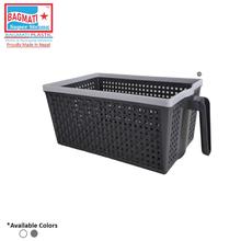 Bagmati Plastic Utility Organizer Space Saver Kitchen Basket