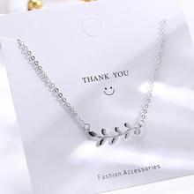 Necklace s925 sterling silver_Wan Ying factory outlet sprout