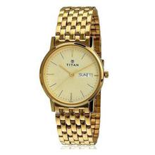 Titan Karishma Analog Gold Dial Watch For Men 149YM07