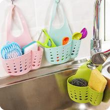 Kitchen Organizer Sponge Drain Holder Plastic Sponge Storage Rack Basket Wash Cloth Shelf Bathroom Soap Organizer